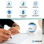 Viraball Physiotherapy Vibration Therapy Ball - Physical Therapy for Hand Tremor Reduction (Parkinson) with Rechargeable Battery â Hands Tremor Reduce & Stress Relief Vibrating Therapy Ball by viraball