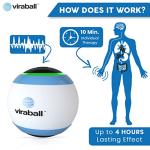 Viraball Physiotherapy Vibration Therapy Ball - Physical Therapy for Hand Tremor Reduction (Parkinson) with Rechargeable Battery â Hands Tremor Reduce & Stress Relief Vibrating Therapy Ball by viraball