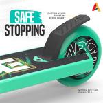 ARCADE Rogue BMX Pro Scooter - Skatepark Scooter for Tricks - Scooter Pro Trick Scooters - Beginner Stunt Scooters for Kids & Pre Teens Ages 7 Years & Up - Boys & Girls Colors Monopatin Scotter (Teal) by nextsport