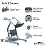 ProHeal Stand Assist Lift - Sit to Stand Standing Transfer Lift - Fall Prevention Patient Transfer Lifter for Home and Facilities - 500 Pound Weight Capacity from ProHeal