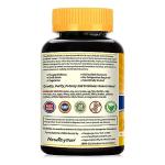 NewRhythm Probiotics 50 Billion CFU 20 Strains, 60 Veggie Capsules, Targeted Release Technology, Stomach Acid Resistant, No Need for Refrigeration, Non-GMO, Gluten Free from NewRhythm