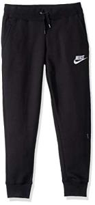 Nike Girl's NSW Pe Pant, Black/White, Small from Nike Apparel (Sporting Goods)