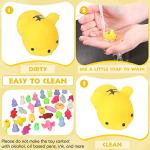 150 Pcs Mochi Toys Bulk for Kids Party Favors Kawaii Mini Squishies Mochi Animals Stress Relief Toys Fidget Toys for Valentines Adult Boys Girls Birthday Gift Classroom Prizes, Random Styles by Leitee