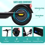 EVERCROSS EV10Z App-Enabled Electric Scooter, 10" Solid Tires Electric Scooters, 22 Miles & 19 Mph Folding Commuter Electric Scooter for Adults & Teenagers with 500W Peak Power Brushless Hub Motor from ZHEJIANG KUANTU INDUSTRY AND TRADE CO.,LTD