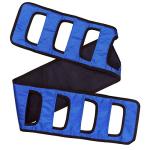 Transfer Belt Patient Lift Board Belt The 62"LÃ7.8"W Transferring Turning Handicap Bariatric Patient Patient Care Safety Mobility Aids Equipment (Blue) by MODUDU