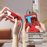 Triyilove Handheld Game Console, Retro Game Console with 500 Classic FC Games 3 Inch Screen 1020mAh Rechargeable Battery Portable Game Console Support TV Connection & 2 Players for Kids Adults (Red) by Triyilove