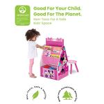 Delta Children Kids Easel and Play Station â Ideal for Arts & Crafts, Drawing, Homeschooling and More - Greenguard Gold Certified, Disney Minnie Mouse by Delta Enterprise Corp - PLA
