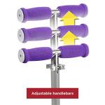 Radio Flyer Lean 'N Glide Scooter with Light Up Wheels, Kids Scooter, Purple Kick Scooter, for Ages 3+ Years from Radio Flyer