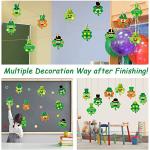 chiazllta 36 Packs St. Patrick's Day Craft Kits DIY Shamrock Art Craft for Preschool Kids, St. Patrickâs Day Make Your Own Shamrock Paper Craft Set for Home Class Game Activities Kindergarten by chiazllta