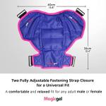 Magic Gel Shoulder Ice Pack - Reusable, Flexible and Long Lasting. Ice Pack for Rotator Cuff Injuries, Bursitis and Swelling. Hot or Cold Therapy Compression Wrap for Left or Right Shoulder - Large from Magic Gel