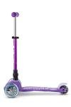 Micro Kickboard - Foldable Mini Deluxe Scooter, 3-Wheeled, Lean-to-Steer, Swiss-Designed, Award-Winning for Toddlers and Preschoolers Ages 2-5 (Purple) by Micro Kickboard
