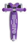 Micro Kickboard - Foldable Mini Deluxe Scooter, 3-Wheeled, Lean-to-Steer, Swiss-Designed, Award-Winning for Toddlers and Preschoolers Ages 2-5 (Purple) by Micro Kickboard