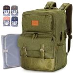 PILLANI Baby Diaper Bag Backpack-Baby Bag for Boys & Girls, Diaper Backpack,Baby Registry Search,Newborn Baby Essential Gifts by PILLANI