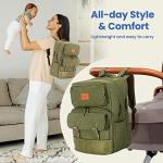 PILLANI Baby Diaper Bag Backpack-Baby Bag for Boys & Girls, Diaper Backpack,Baby Registry Search,Newborn Baby Essential Gifts by PILLANI