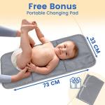 PILLANI Baby Diaper Bag Backpack-Baby Bag for Boys & Girls, Diaper Backpack,Baby Registry Search,Newborn Baby Essential Gifts by PILLANI