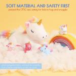 5 Pieces Unicorn Stuffed Animals for Girls Boys 3+ Years,1 Giant Mommy Unicorn with 4 Mini Baby Unicorns Cute Soft Plush Unicorn Toys Gift for Kids Birthday Christmas Valentineâs Children's Day by Vposyako