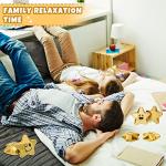 36 Pieces Star Smile Face Stress Balls Star Mini Foam Smile Ball with Letters Stress Relief Star Smile Balls Star Stress Toys for Teens Adults Student Bag Fillers (Novelty Gold, 1.6 Inch) from Deekin