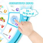 Alphabet Learning Toys for Toddler Kids - Educational Toy Gifts for 1 2 3 4 Year Old Baby Boys Girls, Electronic Interactive Music Talking ABC Poster Wall Chart Birthday Stocking Stuffers for Kid by CHEERFUN