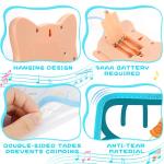 Alphabet Learning Toys for Toddler Kids - Educational Toy Gifts for 1 2 3 4 Year Old Baby Boys Girls, Electronic Interactive Music Talking ABC Poster Wall Chart Birthday Stocking Stuffers for Kid by CHEERFUN