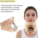 Philadelphia Neck Brace Foam Lightweight Soft Cervical Collar Height 3 1/4 Inch Immobilizer Collar Support Neck Traction Device Neck and Head Braces (Size M) from HKJD