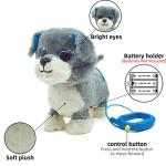 YH YUHUNG Walking and Barking Dog Toy Pet with Remote Control Leash Walking Puppy Toys for Kids Electronic Pets for Girls (Blue) by YH YUHUNG