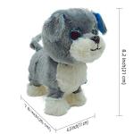 YH YUHUNG Walking and Barking Dog Toy Pet with Remote Control Leash Walking Puppy Toys for Kids Electronic Pets for Girls (Blue) by YH YUHUNG