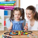 Toddler Busy Board, Montessori Busy Board for Toddlers 3+ Years Old, Sensory Activity Board for Fine Motor Skills, Sensory Board Toys for Toddlers, Educational Preschool Toys for Girls Boys Gift from rosgel