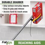 FabLife Reaching Aids for Mobility, Hip Replacement, Knee and Back Surgery, Rehabilitation, Physical Therapy, Recovery Daily Living Aid Grabber Magnetic Reacher Extended Reach with Easy Trigger from FabLife