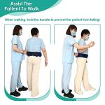 Gait Belts for Seniors Transfer Belts with Handles Gate Belts Medical Lifting Elderly Physical Therapy Strap Transfer Sling with 6 Handles, Quick Release Buckle, Walking and Standing Aid from NEPPT
