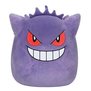 Squishmallows PokÃ©mon 14-Inch Gengar Plush - Add Gengar to Your Squad, Ultrasoft Stuffed Animal Medium Plush, Official Kelly Toy Plush from Jazwares