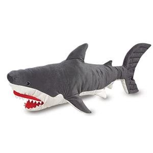 Melissa & Doug Giant Shark - Lifelike Stuffed Animal (over 3 feet long) by Melissa & Doug