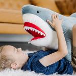 Melissa & Doug Giant Shark - Lifelike Stuffed Animal (over 3 feet long) by Melissa & Doug