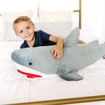 Melissa & Doug Giant Shark - Lifelike Stuffed Animal (over 3 feet long) by Melissa & Doug