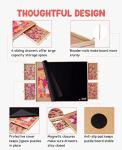Gamenote Jigsaw Puzzle Board with Cover Mat - Portable Large Puzzle Table with Drawers for Adults, Wooden Smooth Plateau Work Surface (1000 Pieces) from Gamenote