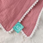 Bonnie The Bunny Security Blanket Soft Baby Lovey Unisex Lovie Baby Gifts for Newborn Boys and Girls Baby Snuggle Toy Baby Bunny Stuffed Animal 16 Inch Cream by Sweet Lilye