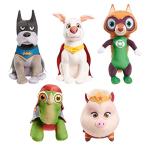 Just Play DC Super-Pets Small Plush 5-Piece Set Stuffed Animals, Kids Toys for Ages 3 Up, Amazon Exclusive from Just Play