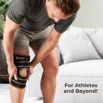 LifePro Vibration & Near Infrared Light Therapy Knee Brace - Red Light Therapy Knee Device with Vibration for Faster Recovery & Knee Pain Relief- Great for Athletes & Beyond (Gray) from LifePro