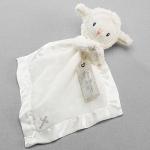 Baby Aspen Bedtime Blessings Lamb Lovie for Babies Security Blanket, Rattle, Newborn Baby Toy, White from Baby Aspen