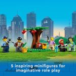 LEGO City Emergency Vehicles HQ 60371, Fire Rescue Helicopter Toy Set, Ambulance, Motorbike and Police Car Toys, Gift for Kids, Boys & Girls Age 6 Plus from LEGO