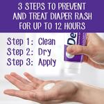 Desitin Maximum Strength Baby Diaper Rash Cream with 40% Zinc Oxide for Treatment, Relief & Prevention, Hypoallergenic, Phthalate- & Paraben-Free Paste, 4.8 oz from Johnson & Johnson