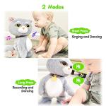 gebra Plush Toys Talking Cat Stuffed Animals for Baby Toddler Boys and Girls, 14" from gebra