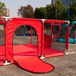 Gaorui Large Kids Baby Ball Pit - Portable Indoor Outdoor Baby Playpen Toddlers Children Safety Play Yard Fun Activities Popular Toys (Not Includes Balls) (Red) from Gaorui E-Commerce Co., Ltd