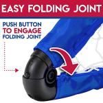 Franklin Sports Indoor Mini Goal Sports Set - 3 in 1 Kids Indoor Goal Set - Indoor Mini Floor Hockey, Knee Hockey, and Mini Soccer Set for Kids from Franklin Sports