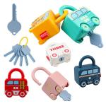 Junyobee Montessori Educational Learning Games Toy - Toddlers Activities Busy Boards Cars - Fine Motor Skills Toys for Baby 18 Months Age 1 2 3 One Two Year Old Kids Boys Girls Gifts from shenzhen chengzhi kejiao youxian gongsi