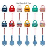 Junyobee Montessori Educational Learning Games Toy - Toddlers Activities Busy Boards Cars - Fine Motor Skills Toys for Baby 18 Months Age 1 2 3 One Two Year Old Kids Boys Girls Gifts from shenzhen chengzhi kejiao youxian gongsi