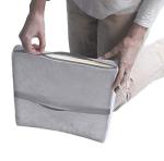 Drive Medical Comfort Touch Heated Lumbar Support Cushion, Gray by Drive Medical