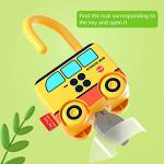 Junyobee Montessori Educational Learning Games Toy - Toddlers Activities Busy Boards Cars - Fine Motor Skills Toys for Baby 18 Months Age 1 2 3 One Two Year Old Kids Boys Girls Gifts from shenzhen chengzhi kejiao youxian gongsi