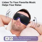 Eye Massager with Heat FSA/HSA Approved,Eyes Massage Mask with Compression,Rechargeable Eye Massager for Dark Circles Eye Dry Eye Strain Eye Bags and Improve Sleep, Ideal Gift for Women/Men from OSITO