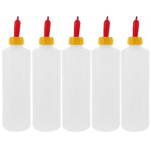 Yardwe 5 Sets 400ml Lamb Feeding Bottle Kid Livestock Drink Bottle Jug Baby Goat Calf Milk Water Bottle for Farm Accessories by Yardwe