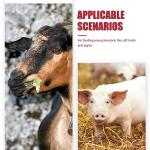 Yardwe 5 Sets 400ml Lamb Feeding Bottle Kid Livestock Drink Bottle Jug Baby Goat Calf Milk Water Bottle for Farm Accessories by Yardwe